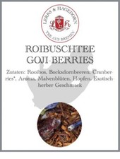 Roibuschtee Goji Berries 2 kg  Bocksdornbeeren und  Cranberries, Malvenblüten To