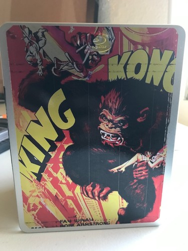 1933 King Kong Colorized Version CUSTOMIZED steelbook case only, no disc - Picture 3 of 4