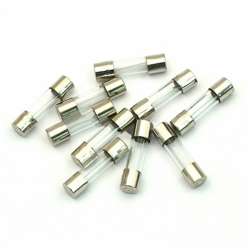 5x20mm Glass Tube Fuse Holder 250V 0.2A 0.5A 1A 2A 2.5A 4A 5A 6A 8A 10A 15A 20A - Bild 3 von 4