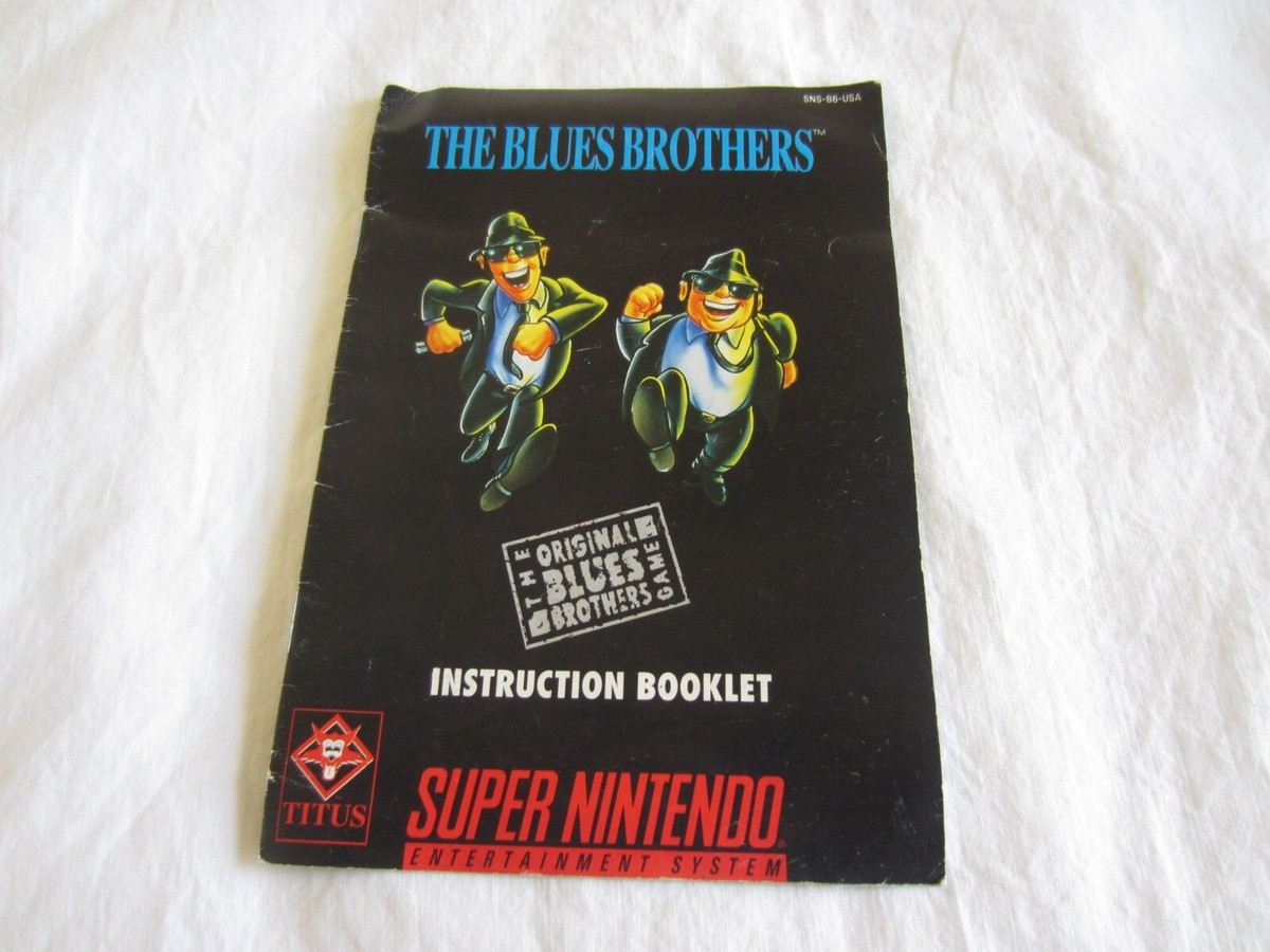 SFC★THE BLUES BROTHERS SNES 海外版 端子清掃済み The Blues Brothers (SNES) Playthrough - NintendoComplete - YouTube