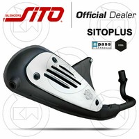 Auspuff Endtopf Sito Plus Piaggio Liberty 50 4T - Vespa ET4 50 4T