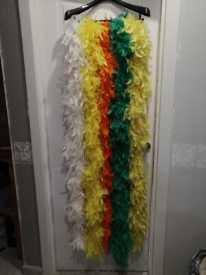 Boas  Plumas De  Colores GUIRCA nuevas