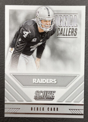 2016 Score Signal Callers - #18 Derek Carr - Oakland Raiders