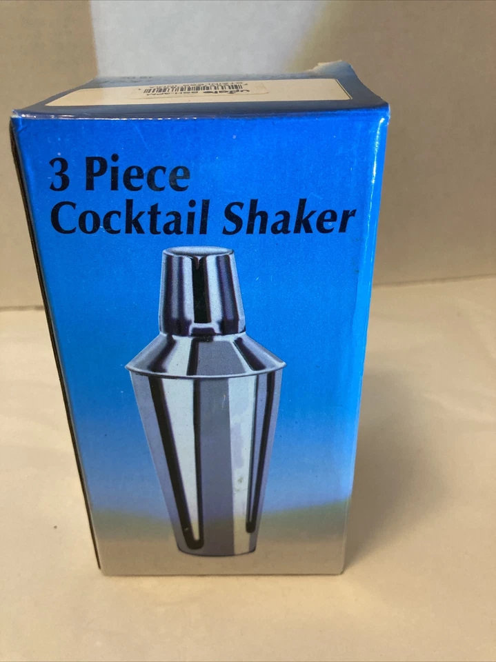 Coctelera Update International de acero inoxidable 3 piezas - 16 oz. Foto 3 de 4