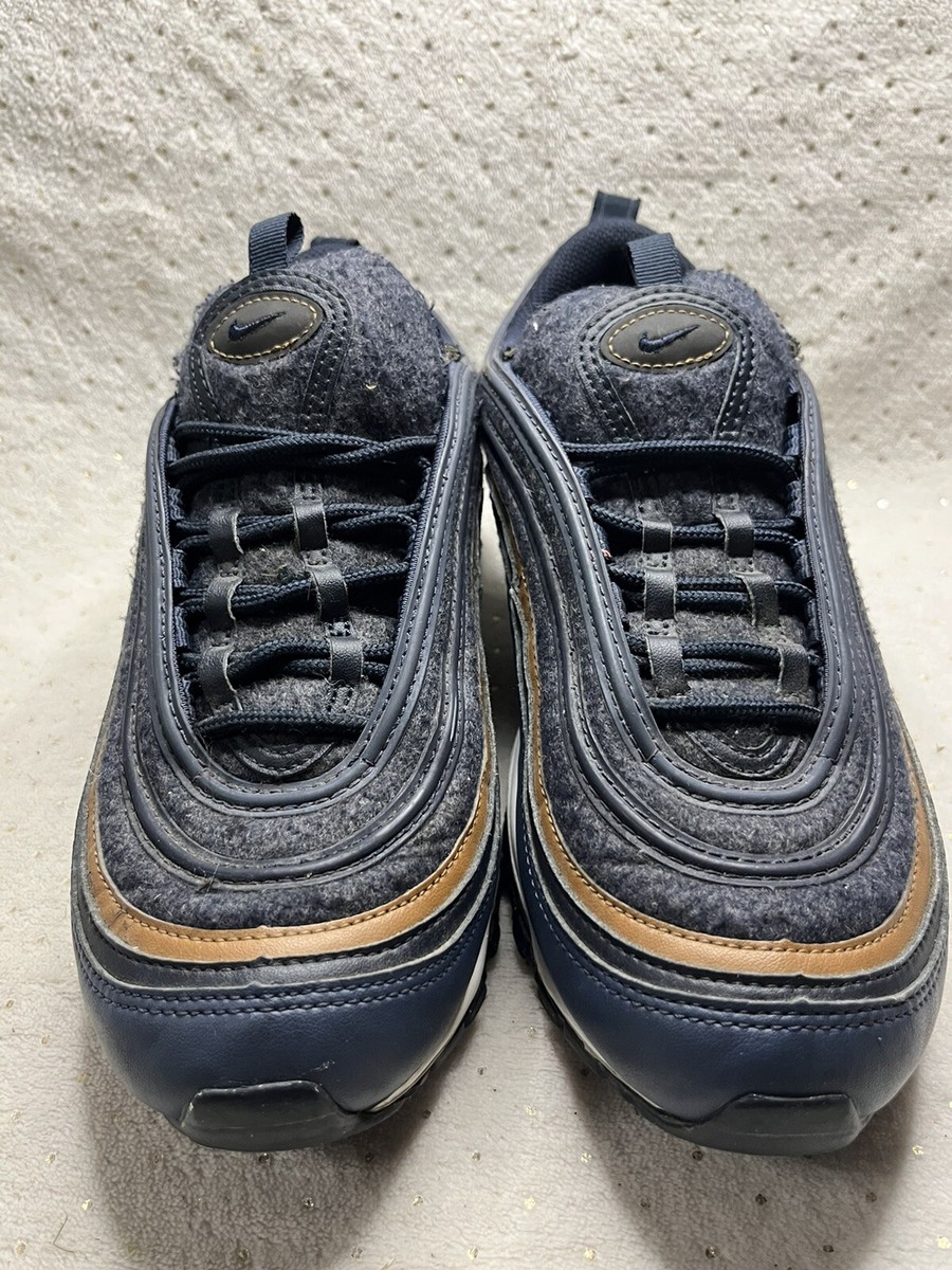 Nike Air Max 97 SE Thunder Blue Obsidian 923288-400 Sz 7Y RETRO Womens  READ