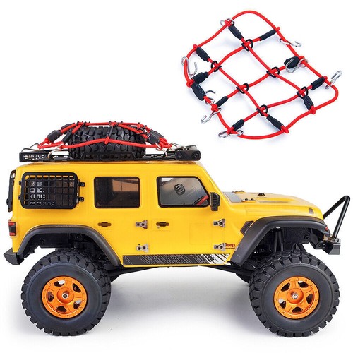 Roof Rack Luggage Net Cover With Hook For SCX24 AXI90081 AXI00006 1//24 RC Car - Picture 16 of 30