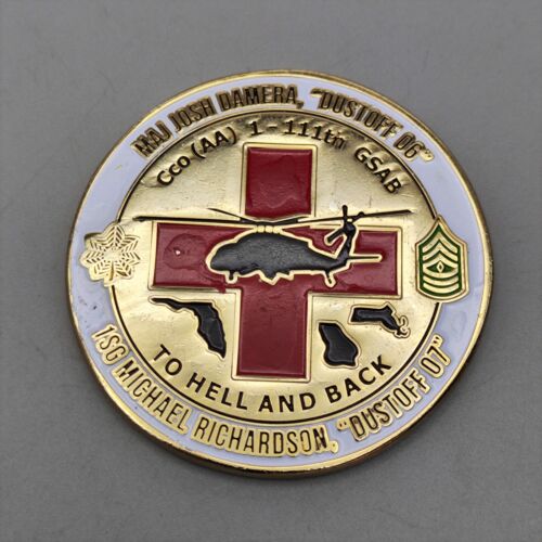 US ARMY Spartan Operation Cco(Aa)1-111th Gsab Challenge Coin