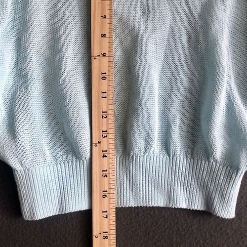Madewell Sweater XXS Light Blue Loose Knit Crewneck Pullover Long Sleeve Top NWT - Picture 11 of 22