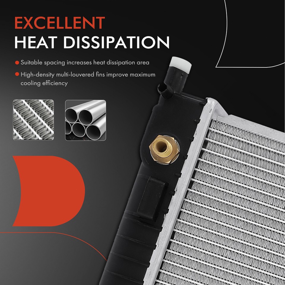 A-Premium Radiator with Oil Cooler for Mercedes-Benz C230 W202 1999 ...