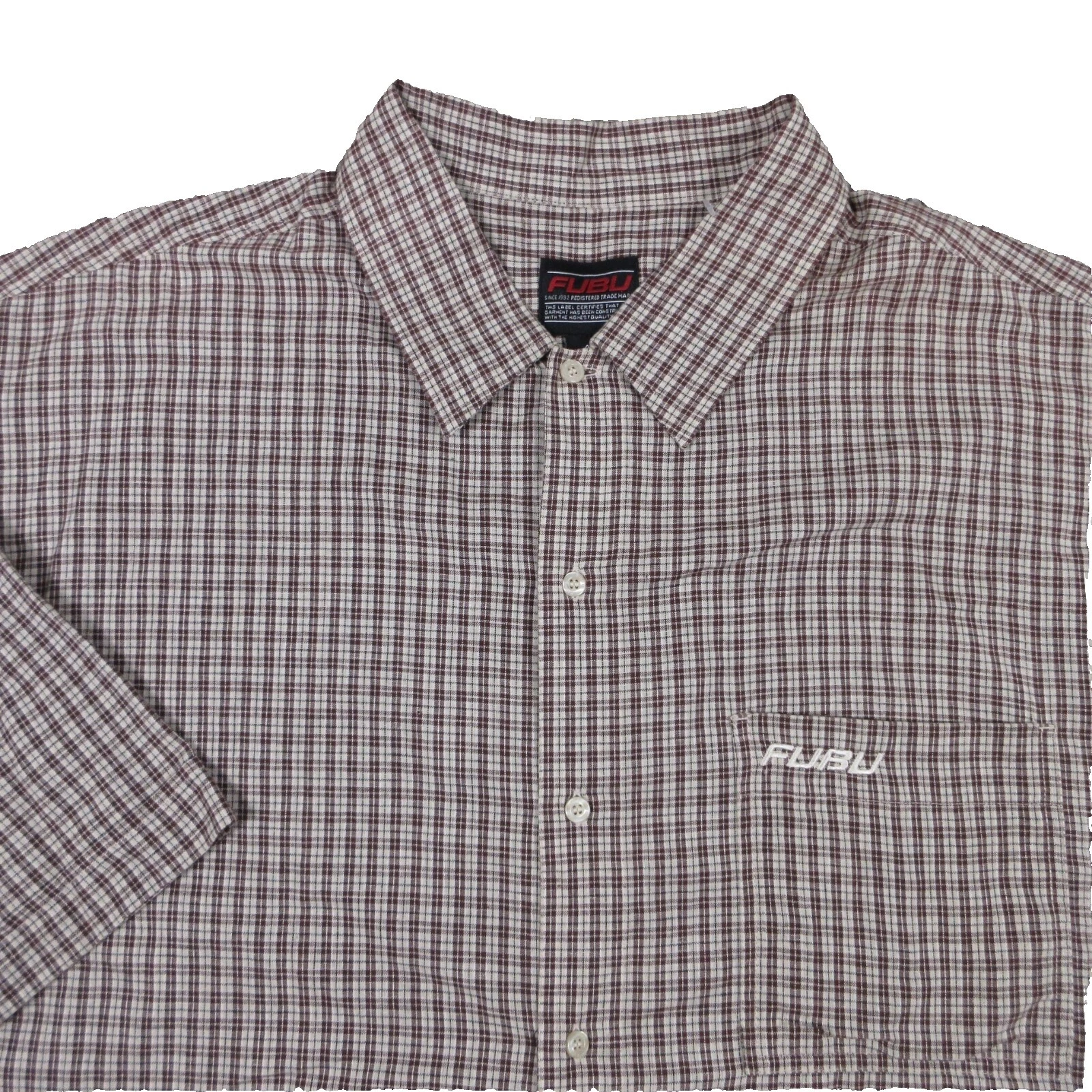 Embroidered Hip Hop Casual Button-Down Shirts for Men