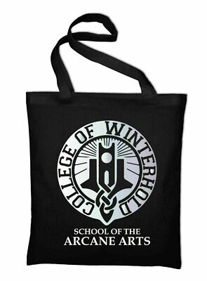 #2 College Of Winterhold Jutebeutel Logo Beutel Stoffbeutel Sykrim Elder Scrolls