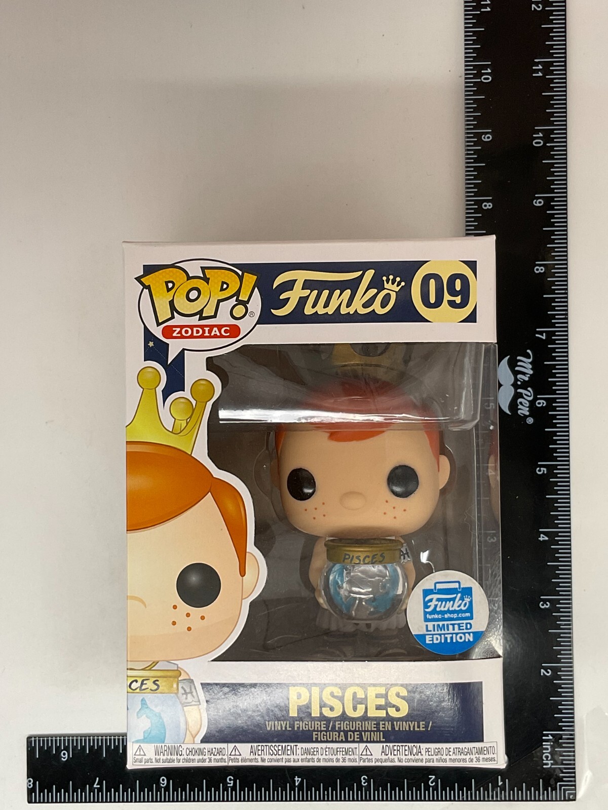 Funko Pop Zodiac: Pisces #09 Funko Shop Exclusive Limited Edition Freddy B02