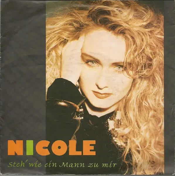 Nicole Steh Wie Ein Mann Zu Mir Vinyl Single 7inch NEAR MINT Jupiter Records - Bild 1 von 1