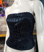 ALMA Couture Vintage Corset on Silk Base with Shiny Cord Decor 44IT