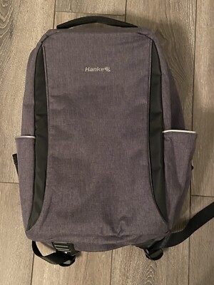 HANKE ANTI-THEFT BUSINESS LAPTOP SMART BACKPACK LIGHT REFLECTIVE GRAY
