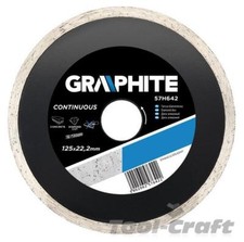 Graphite diamond blade disc 115-230 mm for tiles, tile cutter 115 - 230 mm 