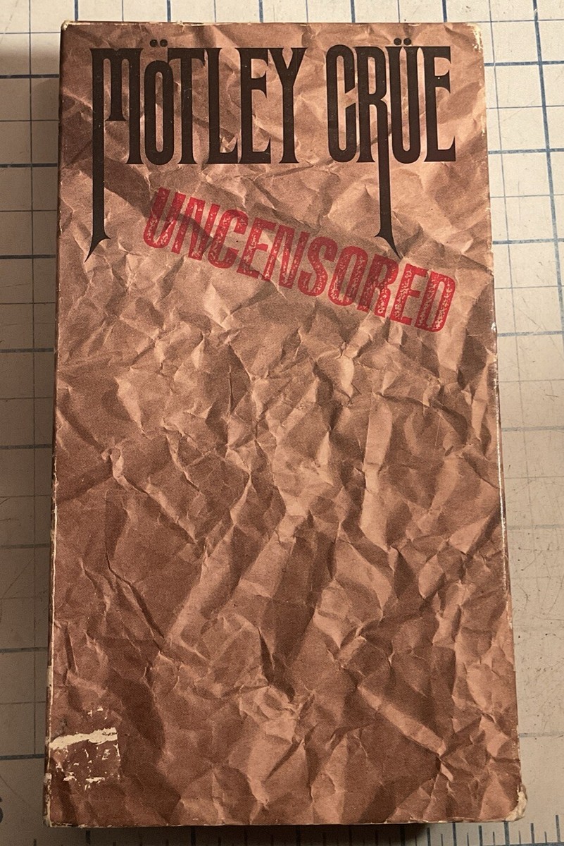 Vintage Motley Crue Uncensored VHS 75594010438| eBay