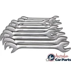 9Pc. Large Metric Angle Spanner Wrench Set T&E Tools new 49110M open end off set