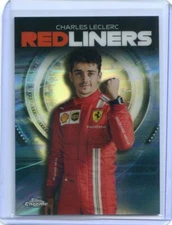 2021 Topps Chrome F1 Formula 1 CHARLES LECLERC Redliners Refractor RL-7