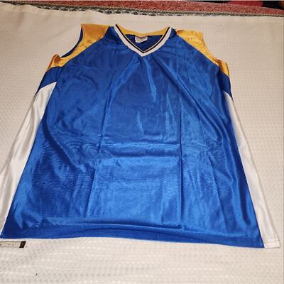 TEAMWORK EUC MENS SZ 2XL ATHLETIC APPAREL BASKETBALL SLEEVELESS