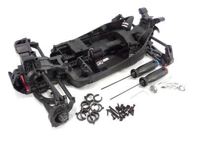 Arrma Typhon 4x4 MEGA Chassis Set Arms Body Motor Mount Gear Boxes Tower Knuckle