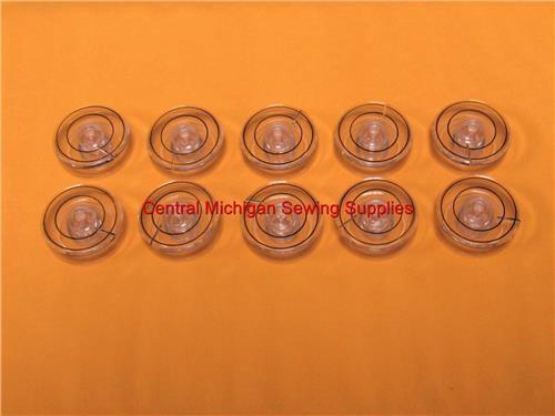 (10 pack) Bobbins Fit Singer Futura 900 920 925 1030 1036 1200 (Part # 181551) - Picture 1 of 1