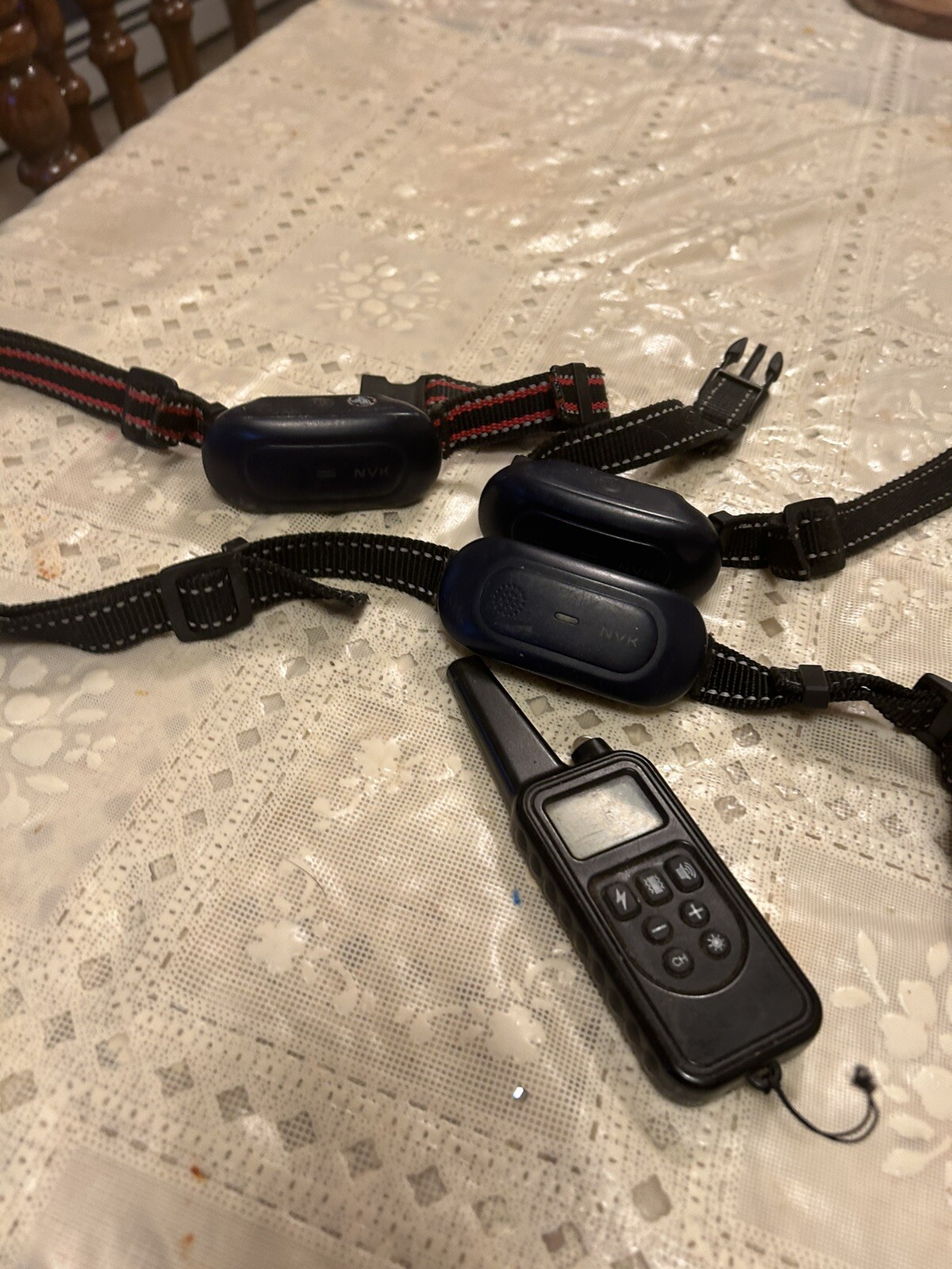 NVK TC20A Waterproof Dog Training Shock Collar Black And Red eBay