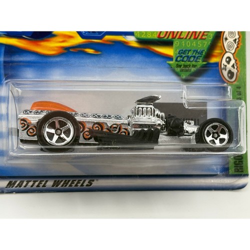 Hot Wheels 2002 Grave Rave Series Rigor Motor 3/4 Collector #101 - Picture 2 of 3