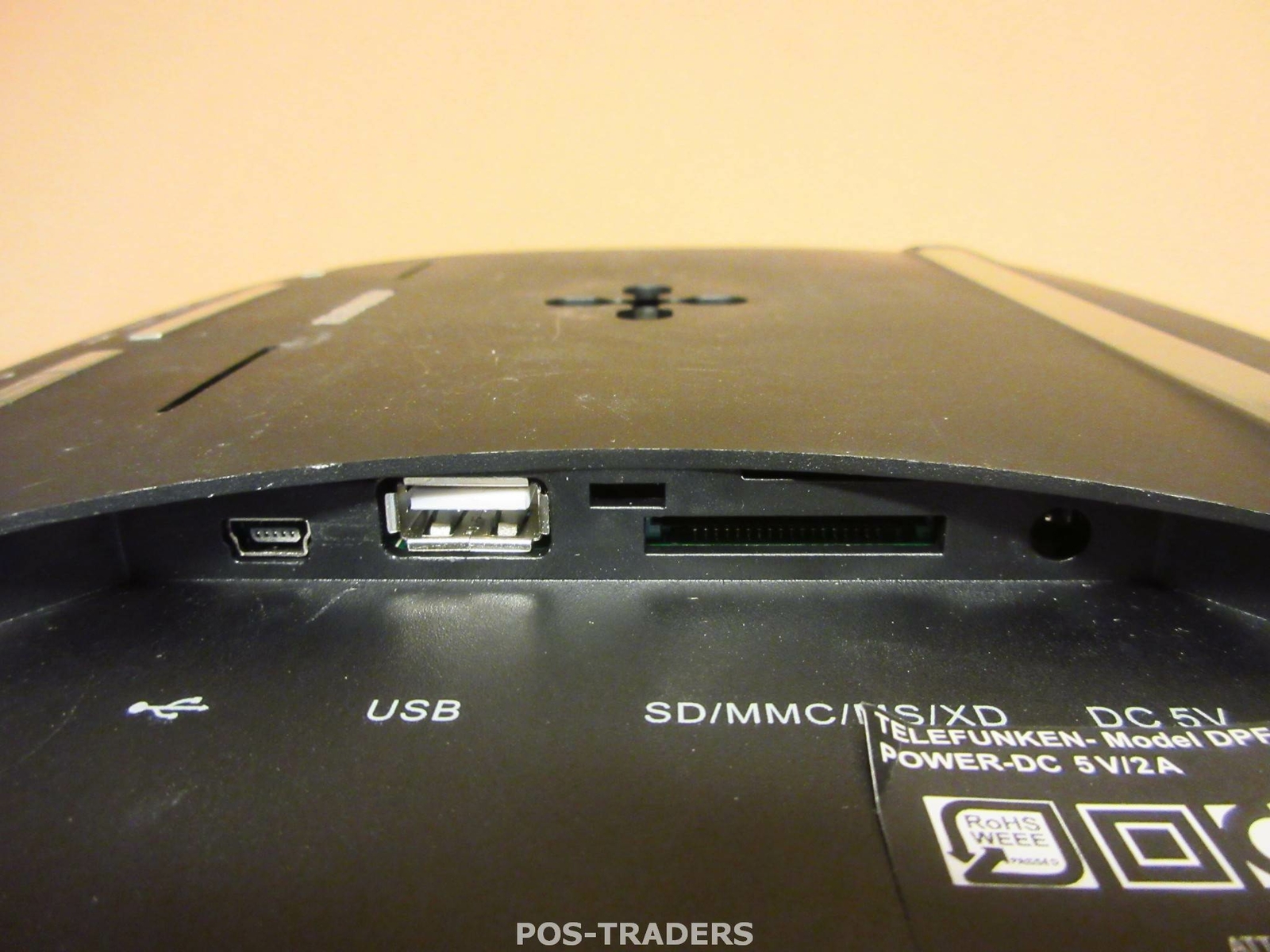 Telefunken DPF 10333 digital photo frame 26.4 cm (10.4") Black EXCL