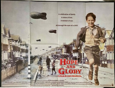 Hope and Glory Original Quad Movie Cinema Poster John Boorman Sarah Miles 1987