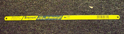 L.S. Starrett Bs1224-bgt 1/2'' x .025'' x 12 bi metal hack saw blade BGT 12 inch 