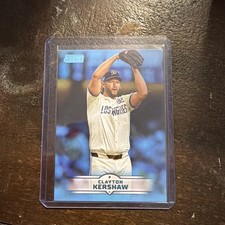 2025 Topps Stadium Club - Clayton Kershaw #70 Light Blue Foil
