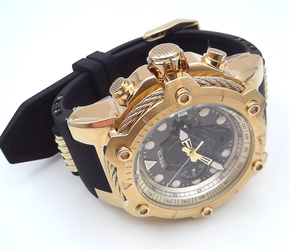 RELOJ INVICTA MARVEL USADO 26921 51MM VD54 CUARZO 3 AÑOS DE GARANTÍA SIN CAJA Foto 3 de 4