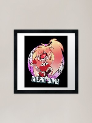 Hazbin Hotel - Cherri Bomb Framed A Framed Wall Art Poster Canvas Print Picture