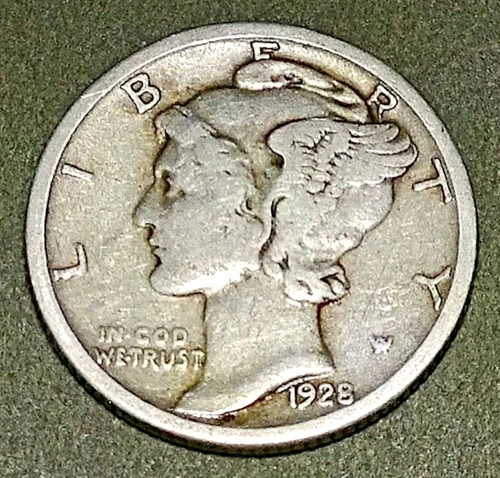 1928-S Mercury Dime — photo from the most recent tracked eBay sale