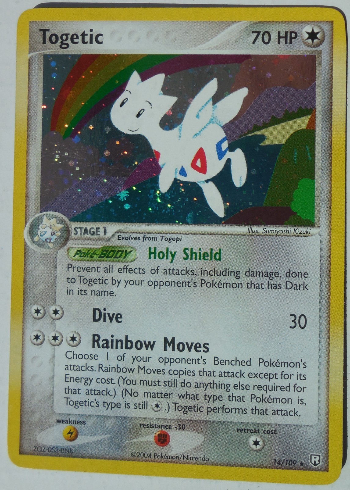 Togetic 14/109 Rare Holo Team Rocket Returns NM