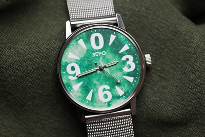 Soviet Wristwatches Big Zero, Exclusive Rare watch USSR Quartz watch