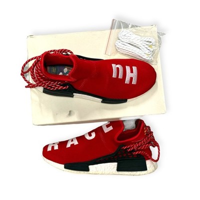 all red pharrell adidas