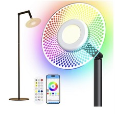 Yaldomt RGB Floor Lamp Smart Standing lamp with app Remote Control
