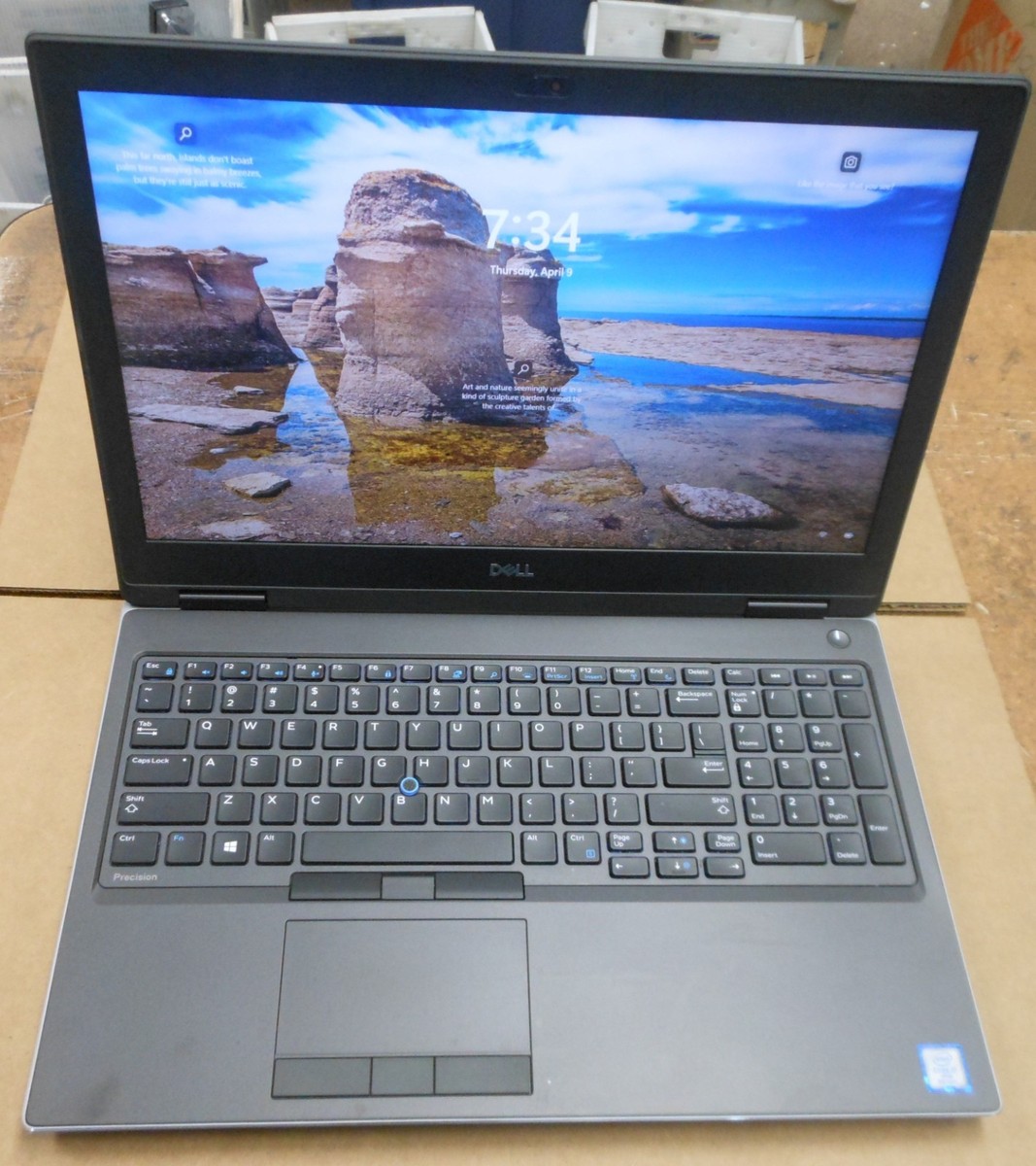 M*c様 dell precision 7540 i7 9750H RTX300 Dell Precision 7540 i7-9750H @2.60GHz 32GB, 512GB SSD, Quadro RTX