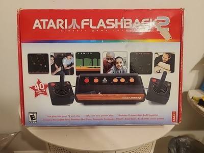 VTG Atari 2600 Flashback 2 Classic Game Console - Preloaded 40 Games - NEW 2005