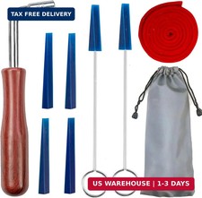 Piano Tuning Kit Professional Piano Tuning Wrench Hammer Rubber Mutes Set 8 Pcs