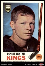 1969 Topps #107 Dennis Hextall Kings-Hockey RC 4.5 - VG/EX+