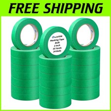 Green Painters Tape Bulk 1" x55Yards - 24 Rolls