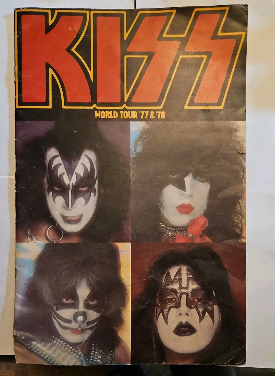 Kiss Tour Book for sale | eBay
