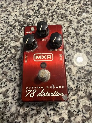 MXR Dunlop Custom Badass  78 Distortion Guitar Effect Pedal - Free Shipping