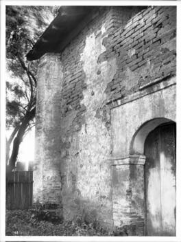 View of the north end of Mission San Juan Bautista 1903 California Old Photo
