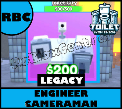 ENGINEER CAMERAMAN - CHEAP LEGACY TOILET TOWER DEFENSE - LEGACY TTD UNIT