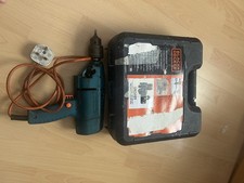 Black & Decker 2-Drill Bundle - Corded (Working)& 18V Cordless  Read Description