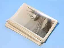 27 x Black & White Photographs of Ocean Liners Naval Ships Shipping Marine #SC